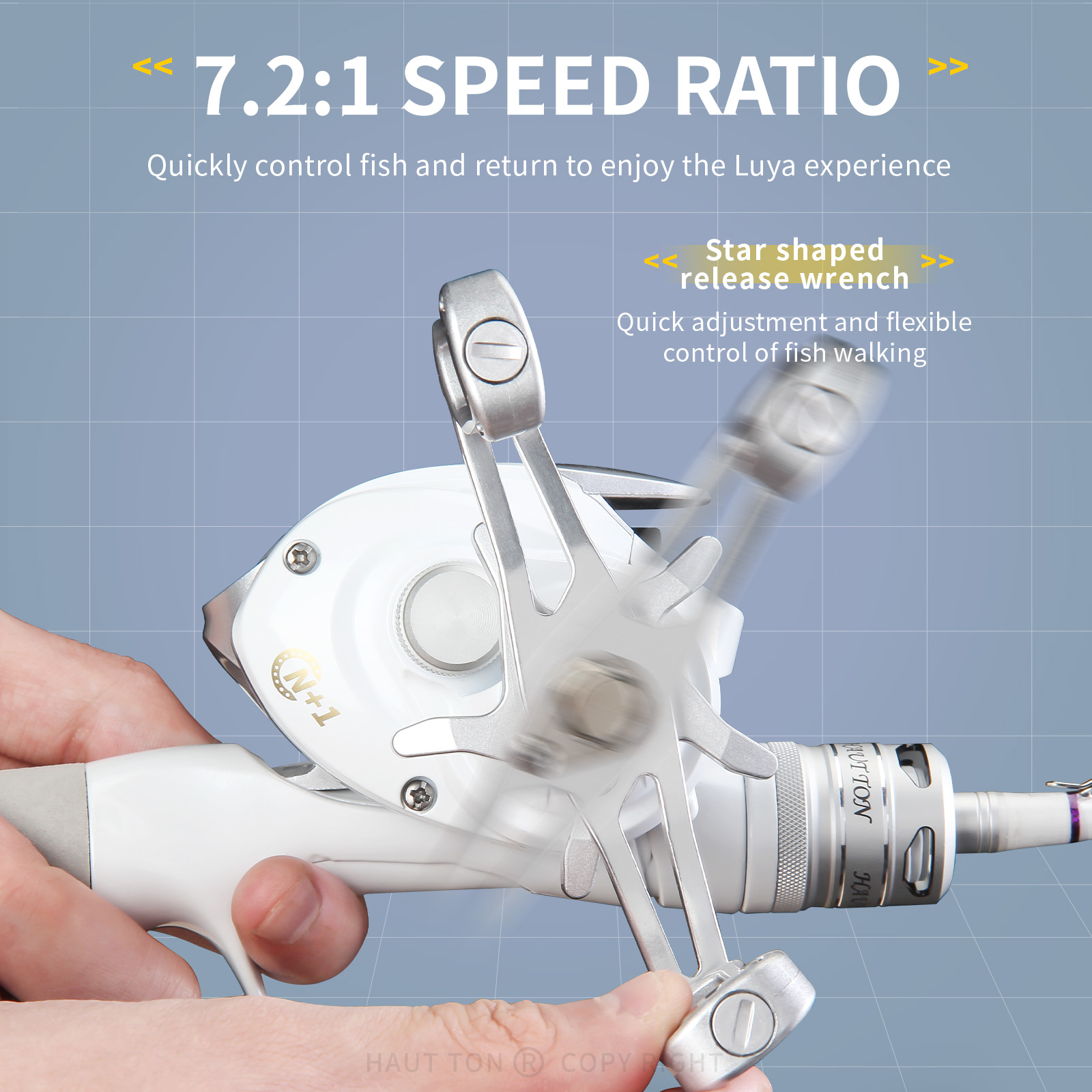 HAUT TON ET Baitcaster Reel 4+ - Kastking Reel Zephyr review and price