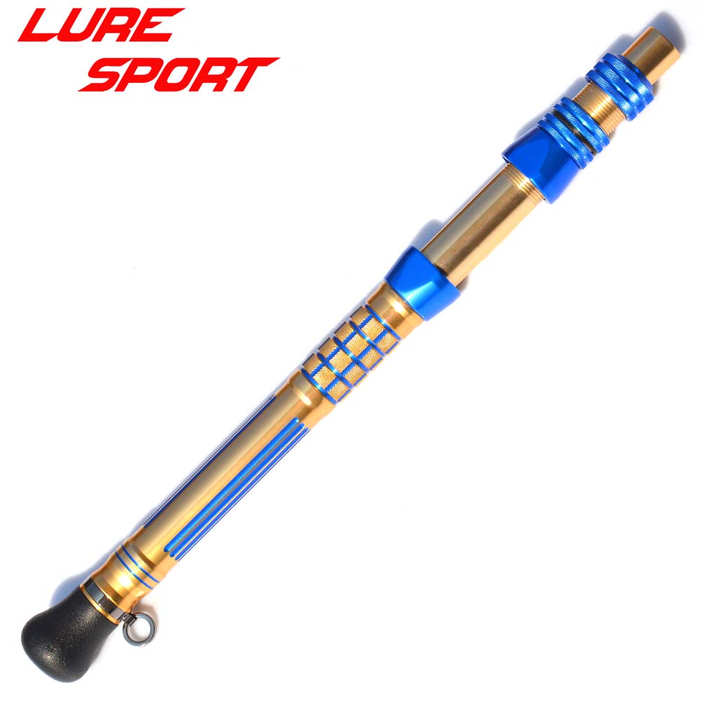 LURESPORT 40cm Gold and Blue L - Trolling Reel review and price