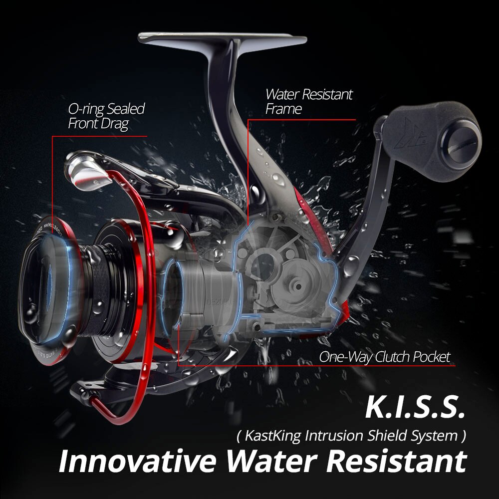 KastKing Sharky III Ball Beari - Kastking Reel Zephyr review and price